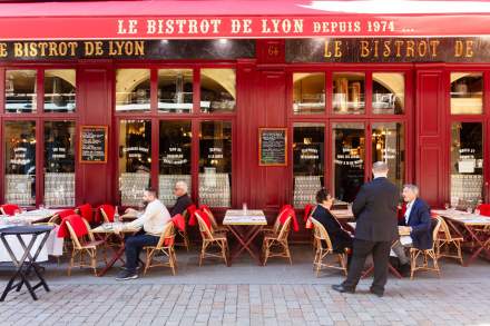 Extérieur Bistrot de Lyon · Restaurant Brasserie Lyon 2