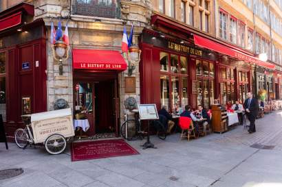 Restaurant Spécialité Lyonnaise, Lyon 2 · Extérieur Bistrot de Lyon